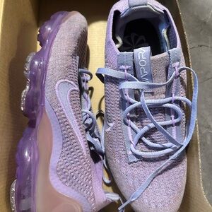 Nike Women's Violet and Lilac Athletic Shoes